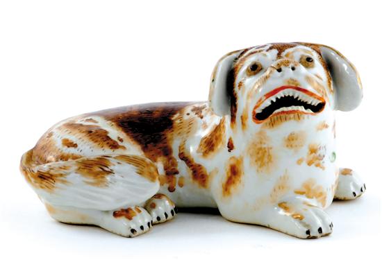 Appraisal: Chinese Export figure of Pug dog late th century right