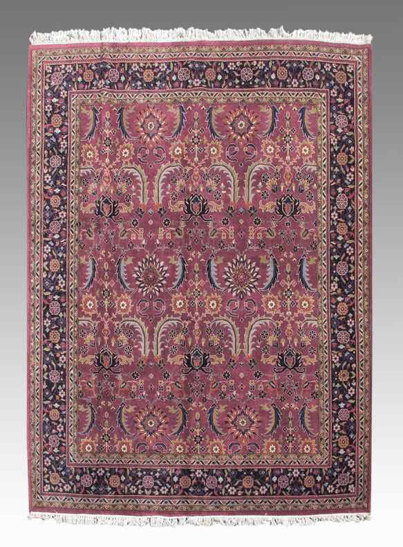 Appraisal: MODERN ORIENTAL HAND KNOTTED WOOL ROOM SIZE RUG ' ''