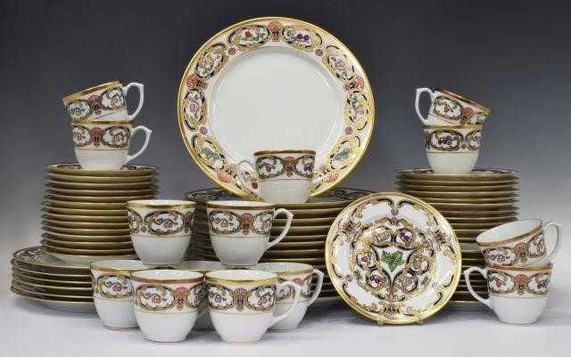 Appraisal: lot of Cartier Limoges dinner service in the La Maison