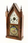 Appraisal: CLOCK - Mid th C Ansonia steeple shelf clock Wood