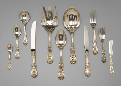 Appraisal: Francis I Reed Barton sterling flatware piec