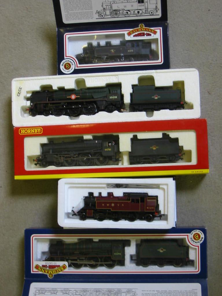 Appraisal: Hornby locomotives R B R MN Class Clan Line R