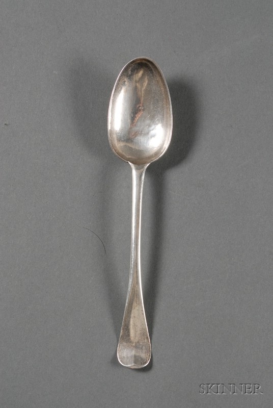 Appraisal: Federal Coin Silver Tablespoon late th early th century maker's