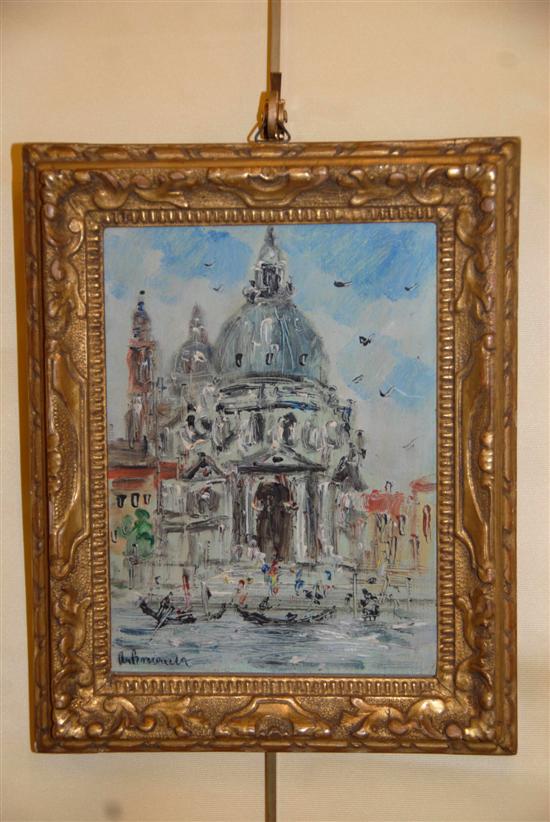 Appraisal: O B VENICE Venetian scene X