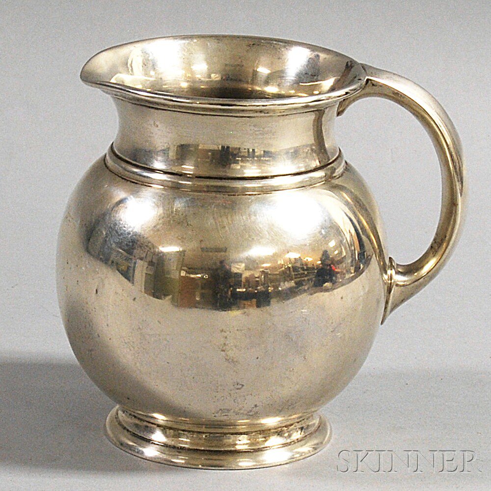 Appraisal: International Sterling Silver Water Pitcher ht in approx troy oz