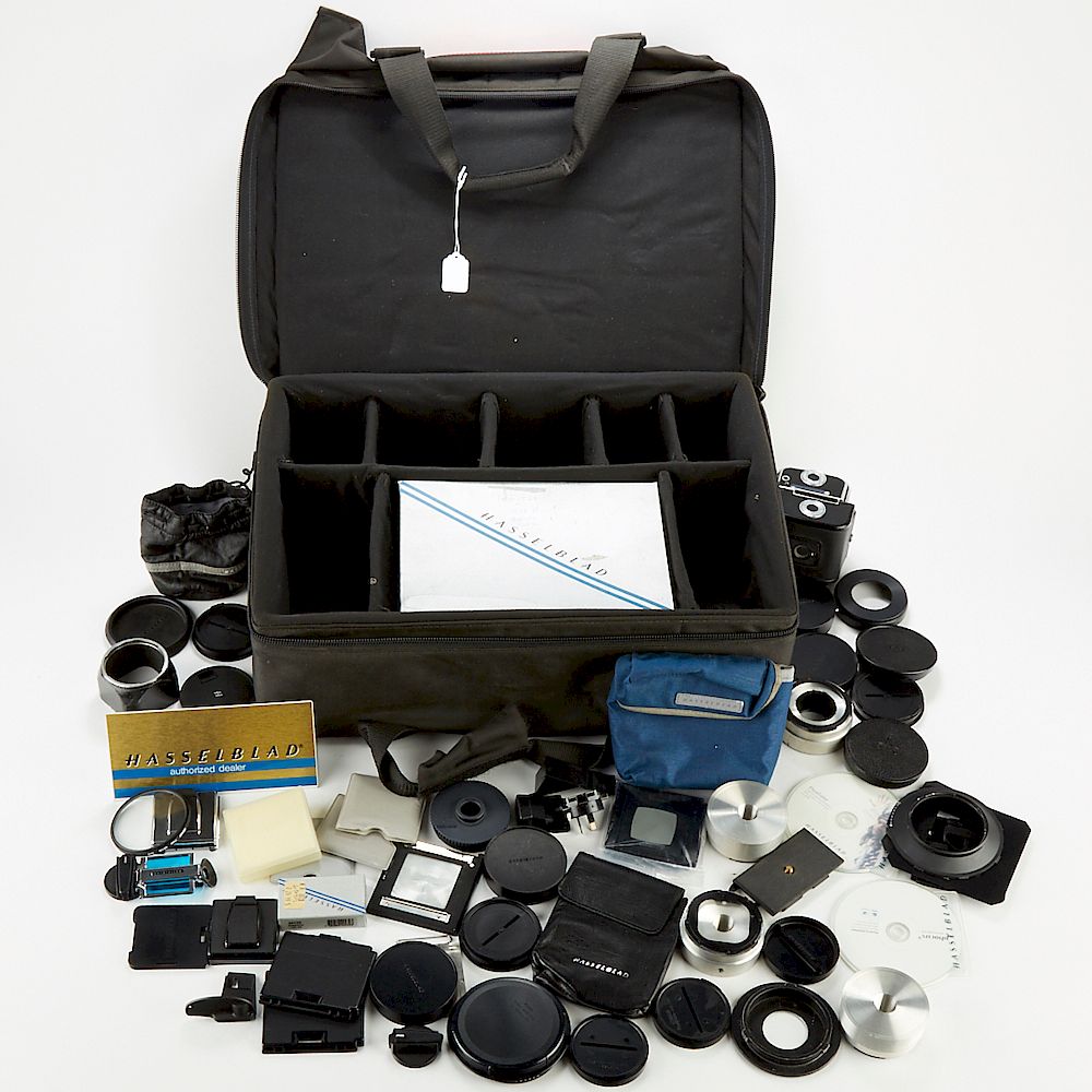 Appraisal: Large Group of Hasselblad Camera Accessories Large group of Hasselblad