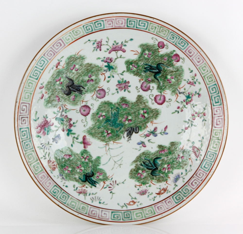 Appraisal: - Chinese Republic Period Charger Chinese Republic period Charger with