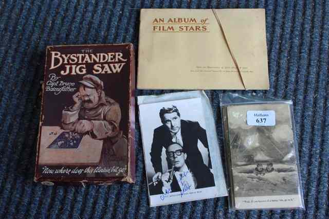 Appraisal: A COLLECTION TO INCLUDE BRUCE BAIRNSFATHER WW POSTCARDS The 'Bystander'