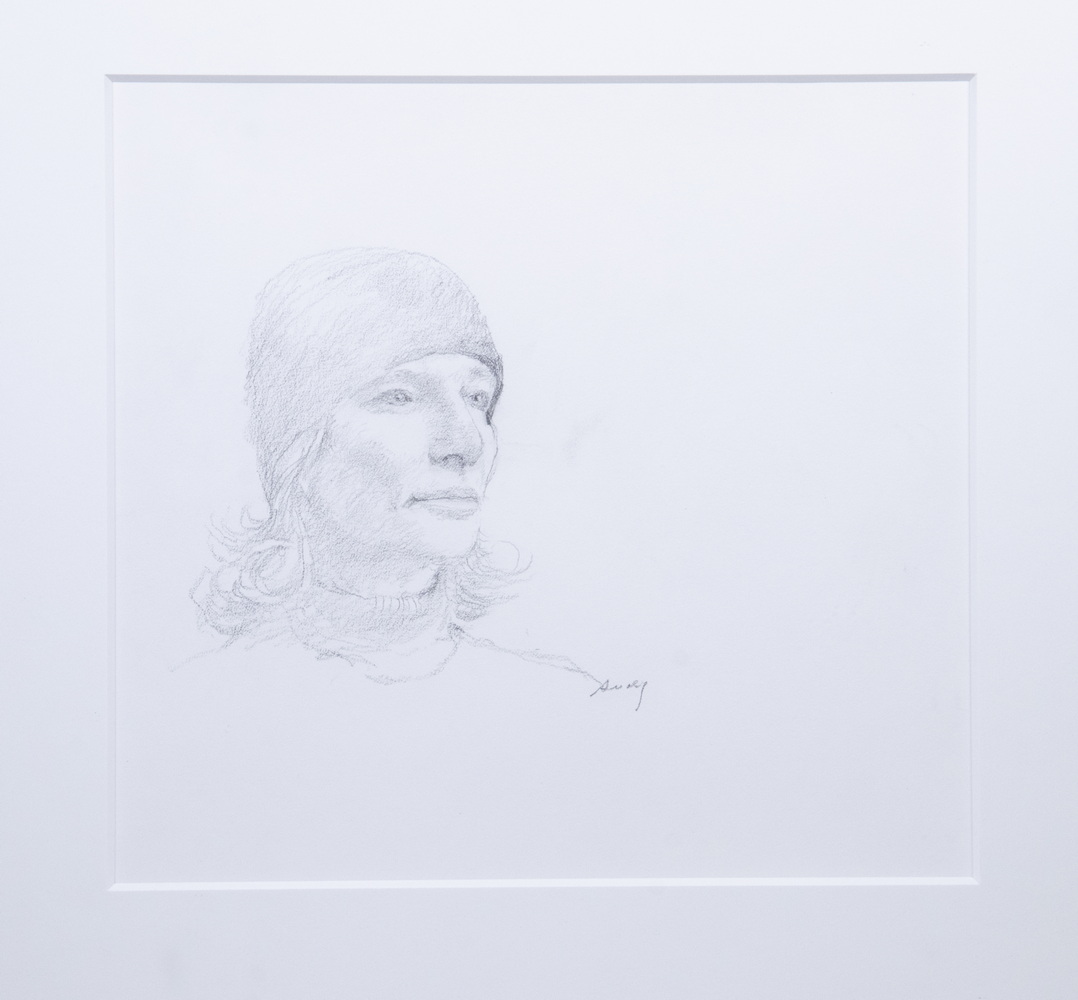 Appraisal: ANDREW NEWELL WYETH PA ME - Pencil on paper drawing