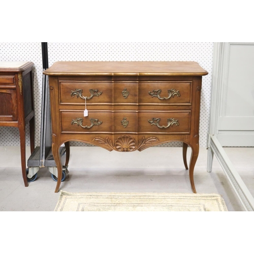 Appraisal: Vintage French Louis XV style commode chest of drawers approx