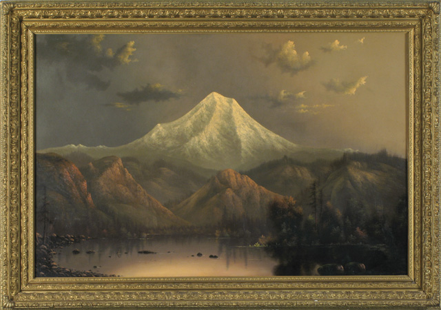 Appraisal: ELIZA R BARCHUS OIL ON CANVAS the Oregon artist -