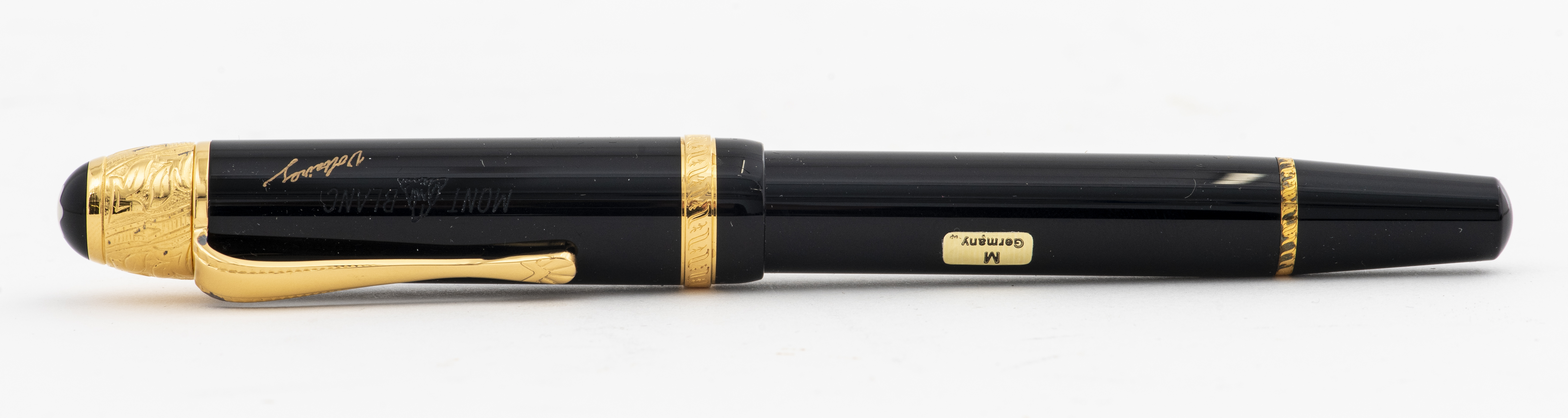 Appraisal: MONTBLANC 'VOLTAIRE' FOUNTAIN PEN Montblanc Meisterstuck 'Voltaire' Limited Edition fountain