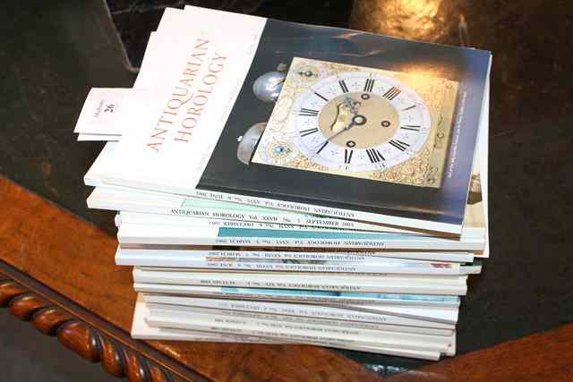 Appraisal: BOOKS - Antiquarian Horology - Thirty various volumes ranging from