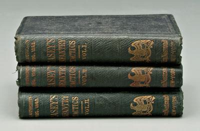 Appraisal: Civil War infantry books Casey s Infantry Tactics three volumes