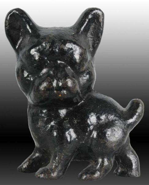 Appraisal: French Bulldog Dog Cast Iron Doorstop Description Full-figure solid casting