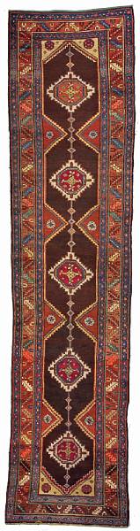 Appraisal: A Persian runner Persia circa size approximately ft x ft