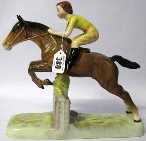 Appraisal: Beswick Model Girl on Jumping Horse