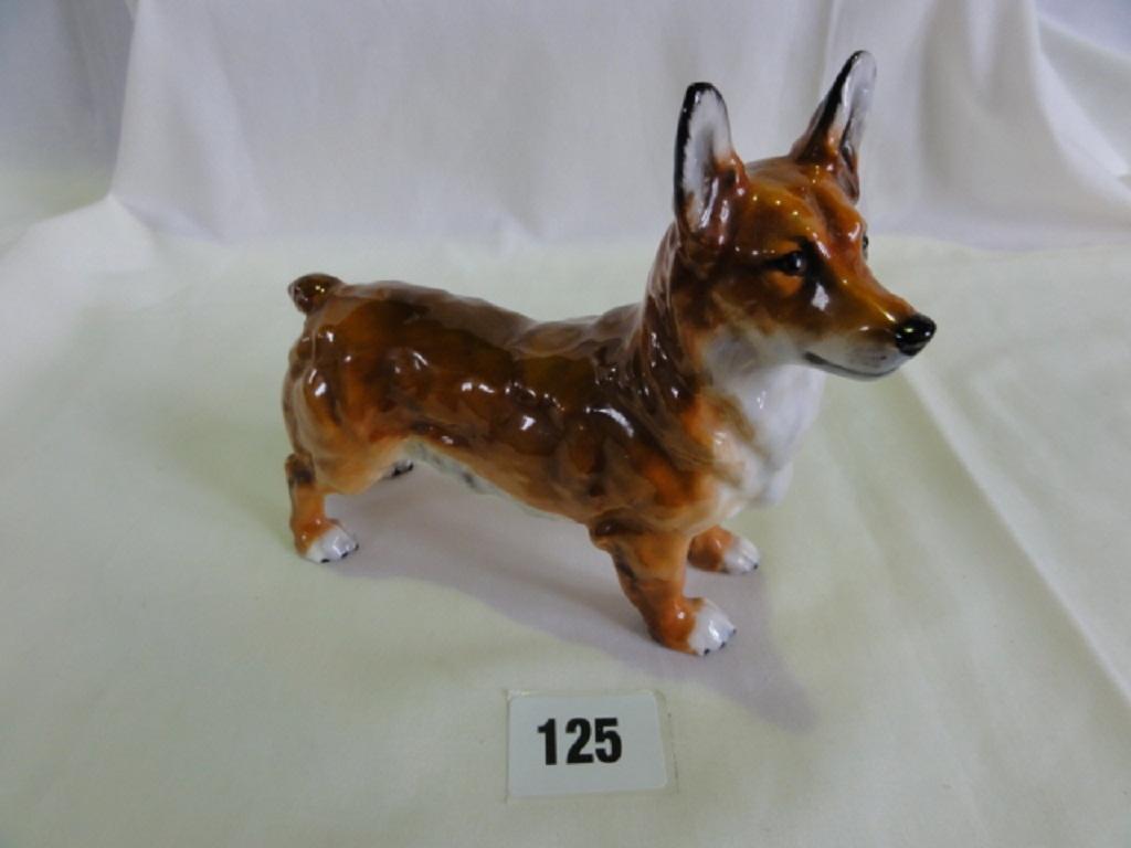 Appraisal: A Royal Doulton model of a standing Corgi dog HN