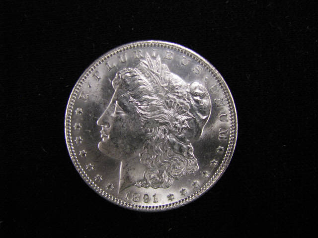 Appraisal: Carson City Morgan Silver Dollar uncirculated