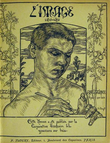 Appraisal: vol Periodical Literature L'Image Revue Artistique et Letteraire Ornee de