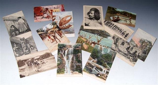 Appraisal: A quantity of POSTCARDS comprising Australsia Papua Fiji New Zealand