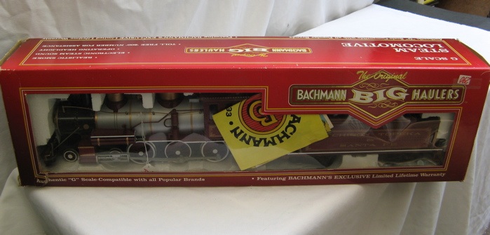 Appraisal: BACHMANN G SCALE STEAM LOCOMOTIVE - - WITH TENDER in