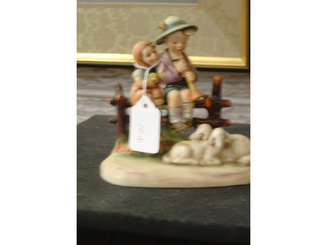 Appraisal: HUMMEL FIGURINE - EVENTIDE - FULL BEE MARK