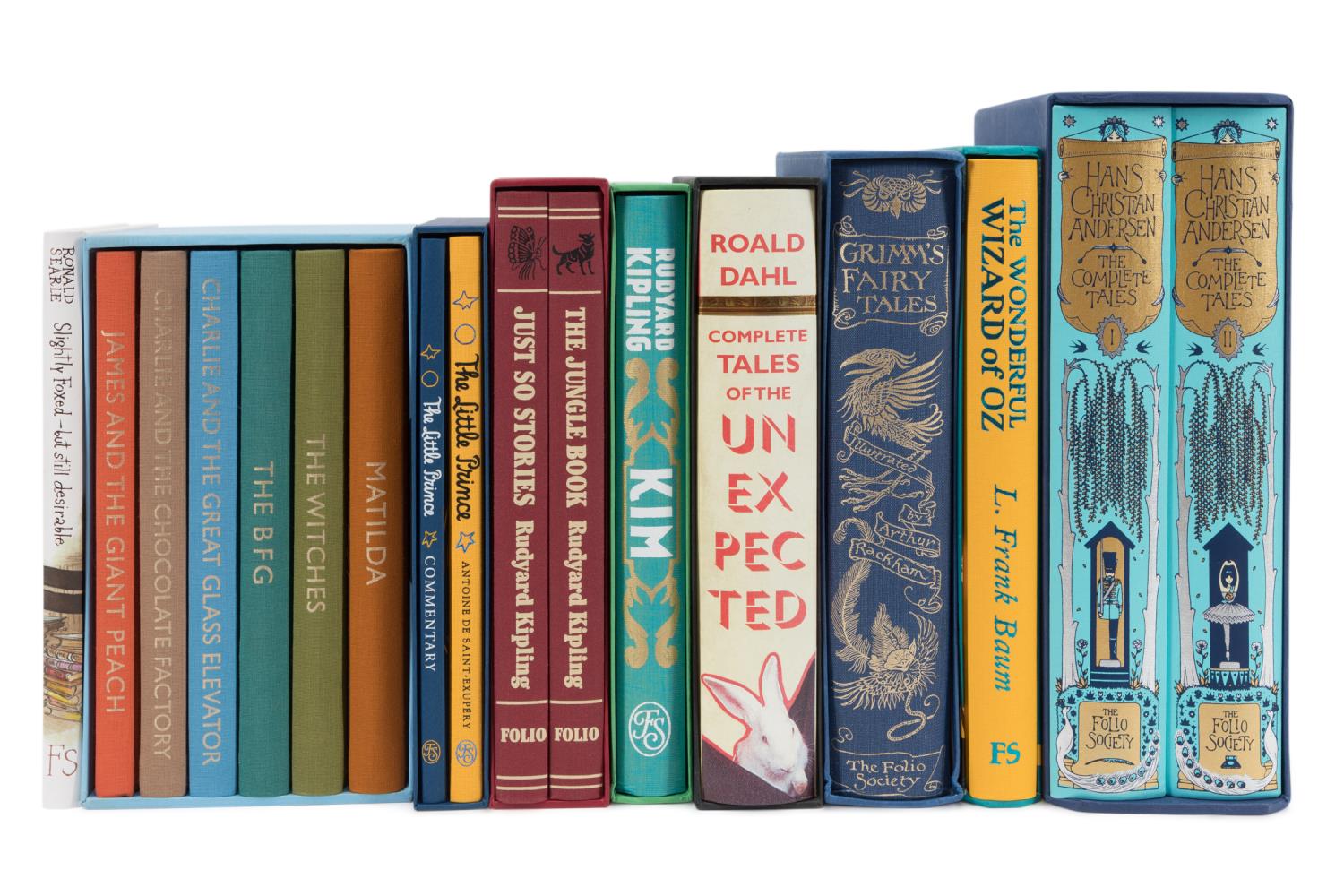 Appraisal: SEVENTEEN FOLIO SOCIETY CLASSIC CHILDRENS' BOOKS Collection of seventeen The