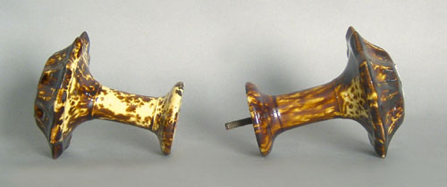 Appraisal: Pair of Bennington curtain tie backs