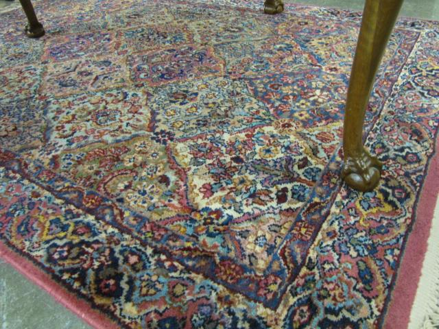 Appraisal: Karastan Panel Kirman Pattern Rug approximately x