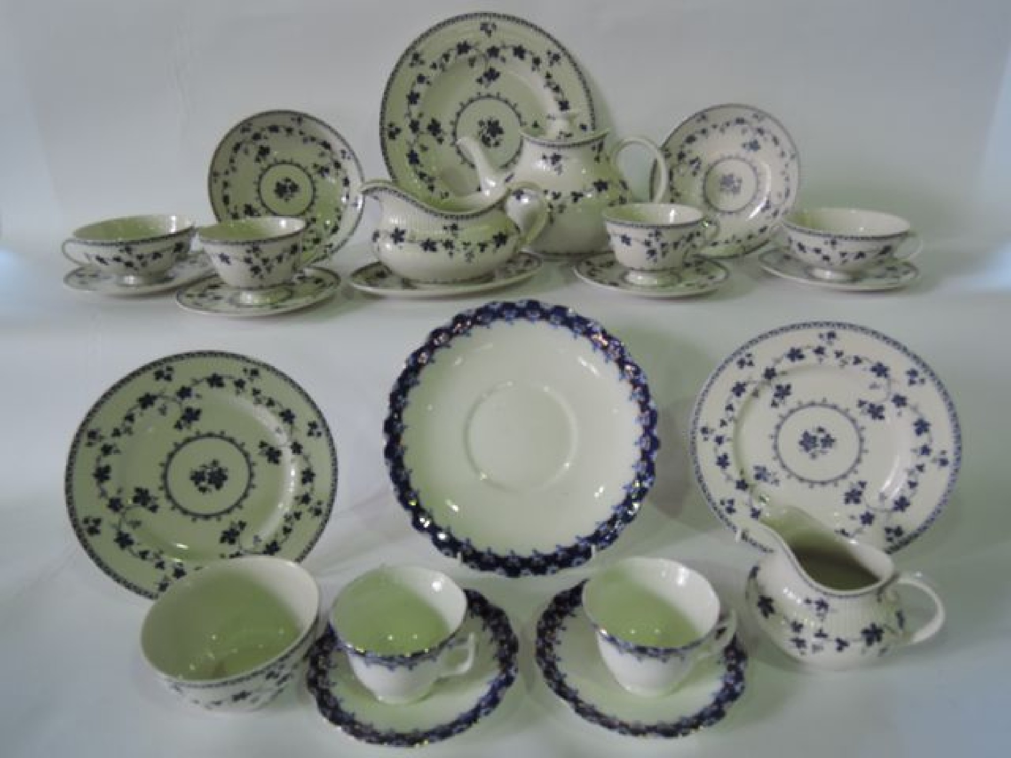 Appraisal: A quantity of Royal Doulton Yorktown blue and white printed