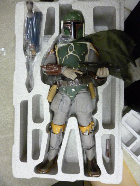 Appraisal: Sideshow Collectibles Star Wars figure Boba Fett No high boxed