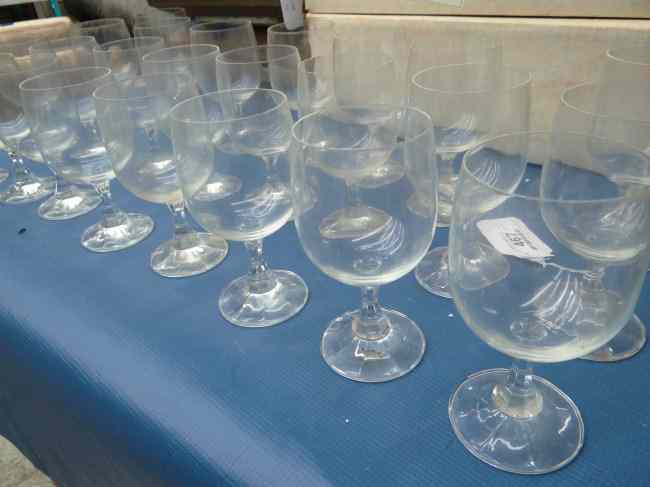 Appraisal: Set of wine glasses