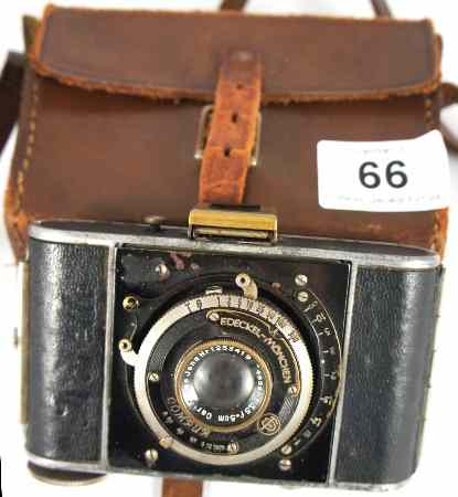 Appraisal: F Dekel Munchen Wrap It Pop Out Folding Camera with