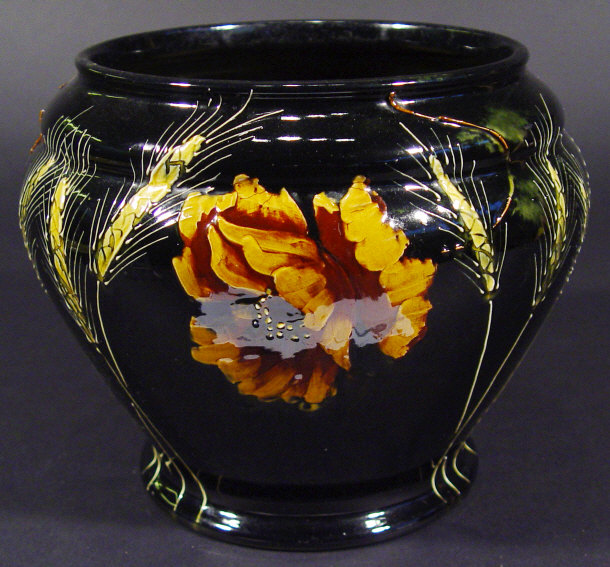 Appraisal: Wardle Art Pottery jardiniere tubelined and painted with flowers and