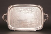 Appraisal: International Silver Company Serving Tray Serving tray from the International