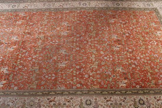 Appraisal: TABRIZ RUG - ft in x ft in