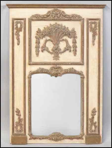 Appraisal: FRENCH TRUMEAU MIRROR '' x '' Condition No Specific Condition