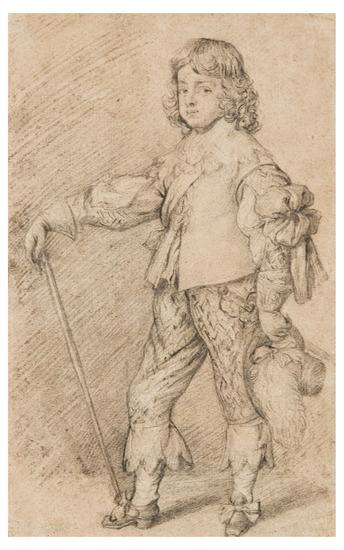 Appraisal: Follower of Sir Anthony Van Dyck - Portrait of King