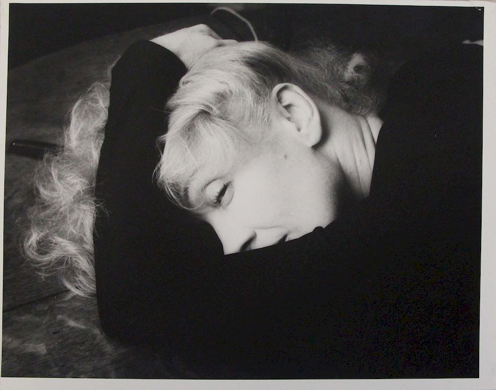 Appraisal: GREENE Milton Photograph Marlene Dietrich Number from an edition of