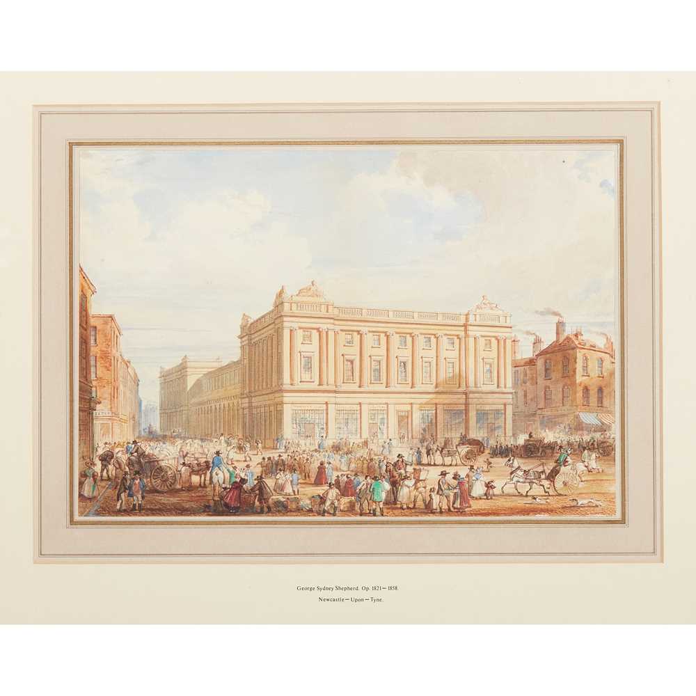 Appraisal: ATTR TO GEORGE SIDNEY SHEPHERD BRITISH NEWCASTLE-UPON-TYNE Pencil and watercolour