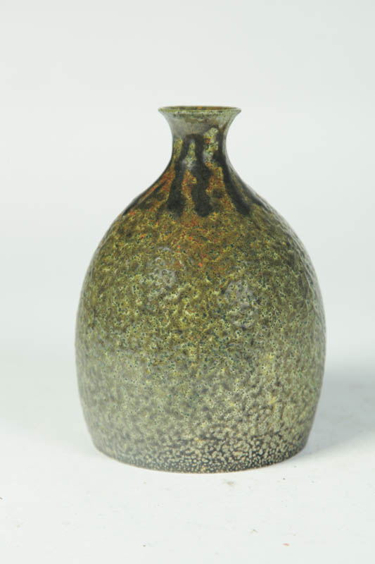 Appraisal: STONEWARE VASE American th century Globular form with narrow neck