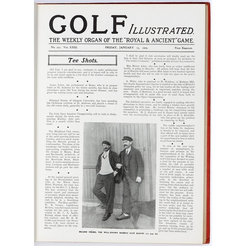 Appraisal: Golf Illustrated The Weekly Organ of the Royal and Ancient