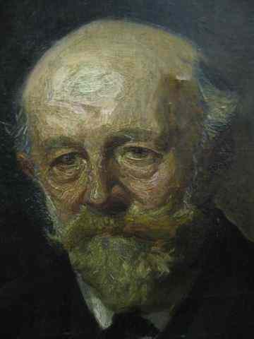 Appraisal: Daniel Albert Wehrschmidt Oil on Canvas portrait of an older