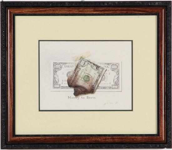 Appraisal: Gayle Blair Tate Wyoming Florida b MONEY TO BURN pencil