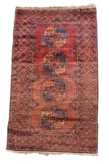 Appraisal: Hand Woven Persian Tribal Area Rug ' x ' Wool