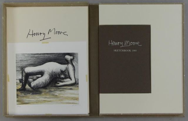 Appraisal: MOORE Henry Portfolio Sketchbook Raymond Spencer Company Limited Much Hadham