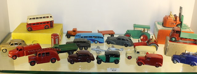 Appraisal: A COLLECTION OF DINKY TOYS to include a Guy Flat