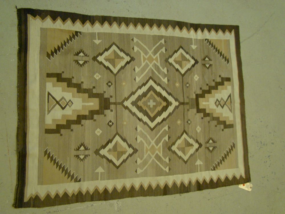 Appraisal: NAVAJO TEEC NOS POS-STYLE RUG ' x '