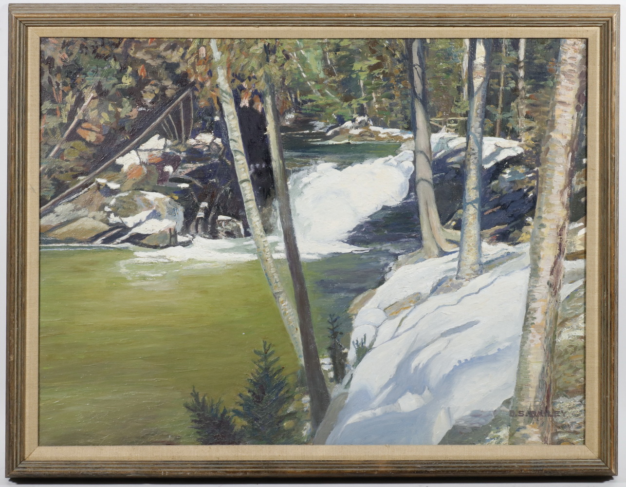 Appraisal: DOROTHY SPENCER BAILEY TH C WEST SOUTHPORT MAINE March oil